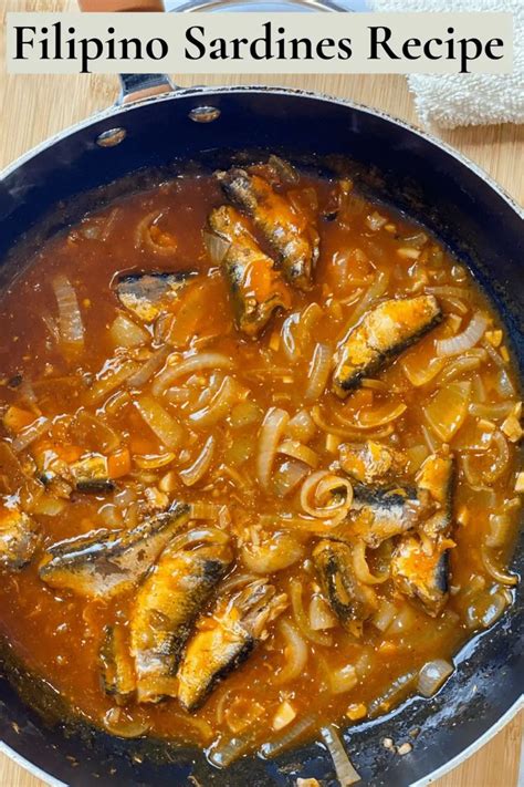 sardines in tagalog|Ginisang Sardinas Recipe .